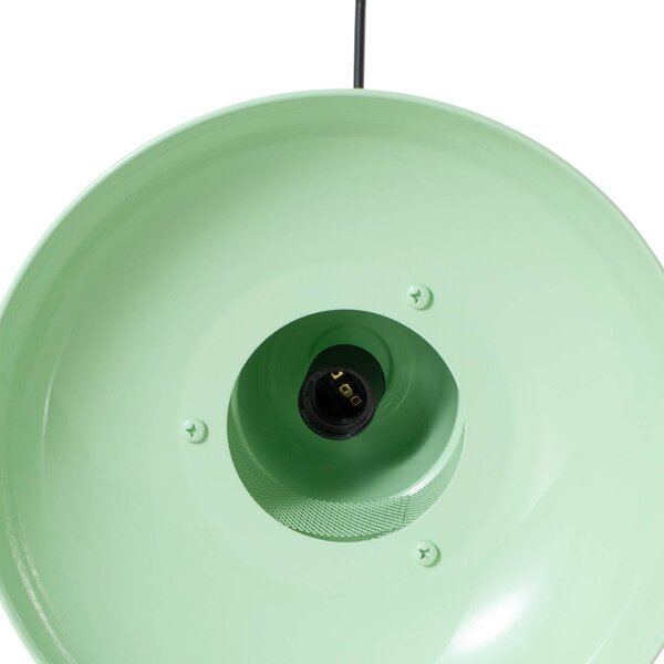 Lampa wisząca Lorenz ROYALTECH, możliwość ściemniania, zielony, salon / jadalnia, metal, vintage