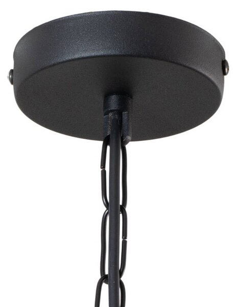 Lampa wisząca Nota ROYALTECH, możliwość ściemniania, czarny, salon / jadalnia, metal, vintage