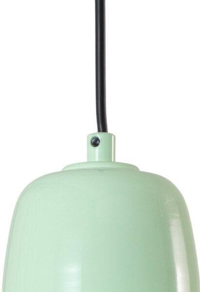 Lampa wisząca Lorenz ROYALTECH, możliwość ściemniania, zielony, salon / jadalnia, metal, vintage