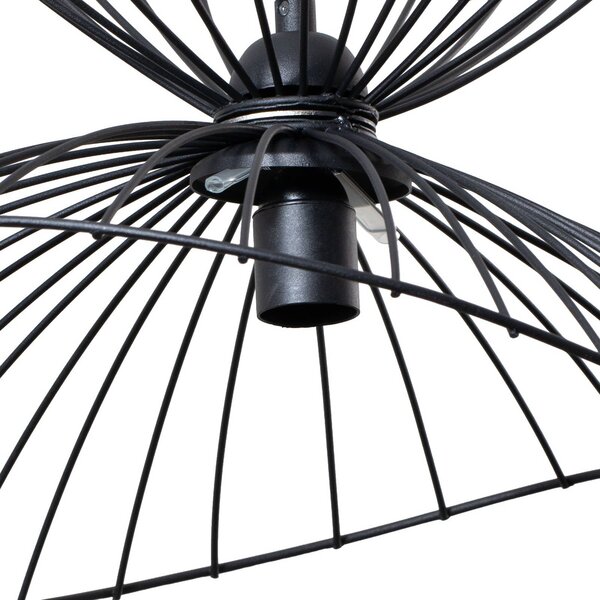 Lampa wisząca Vertigo ROYALTECH, możliwość ściemniania, czarny, salon / jadalnia, metal