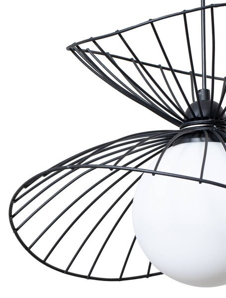 Lampa wisząca Vertigo ROYALTECH, możliwość ściemniania, czarny, salon / jadalnia, metal