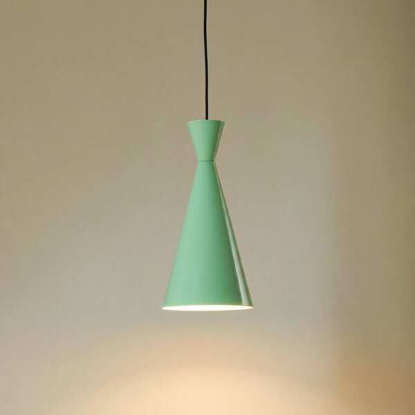 Lampa wisząca Glenora ROYALTECH, możliwość ściemniania, zielony, salon / jadalnia, metal, nowoczesny