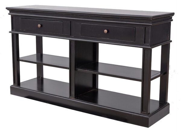 Konsola Josephine 140x38x80cm black