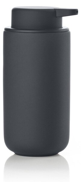 Czarny ścienny kamionkowy dozownik do mydła 450 ml Ume – Zone