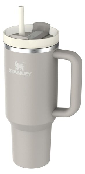Jasnoszary termos ze słomką ze stali nierdzewnej 1,18 l Quencher H2.0 FlowState Tumbler Ash – Stanley