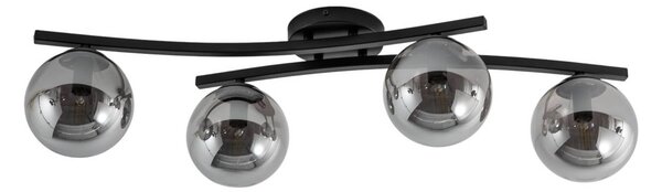Lampa sufitowa Opus EMIBIG LIGHTING, możliwość ściemniania, czarny, salon / jadalnia, metal, nowoczesny
