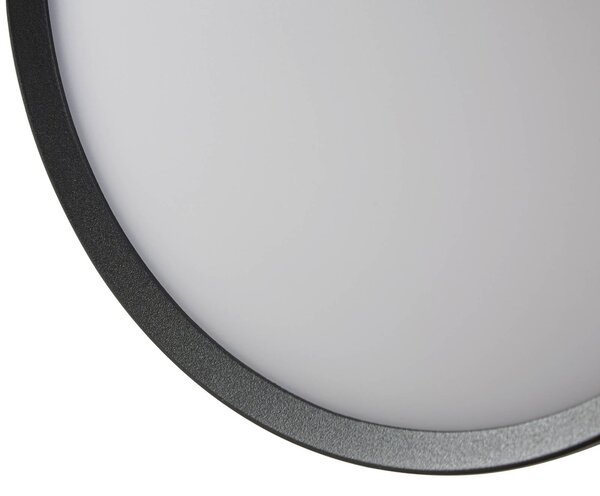 Kinkiet zewnętrzny LED Gravo Arcchio, czarny, aluminium, nowoczesny
