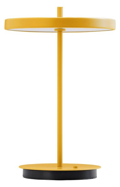 UMAGE Lampa stołowa LED Asteria Move, możliwość ściemniania, żółty / pomarańczowy, salon / jadalnia, metal, design
