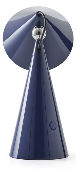 Tom Dixon Lampa stołowa POSE, możliwość ściemniania, niebieski, salon / jadalnia, tworzywo sztuczne, design