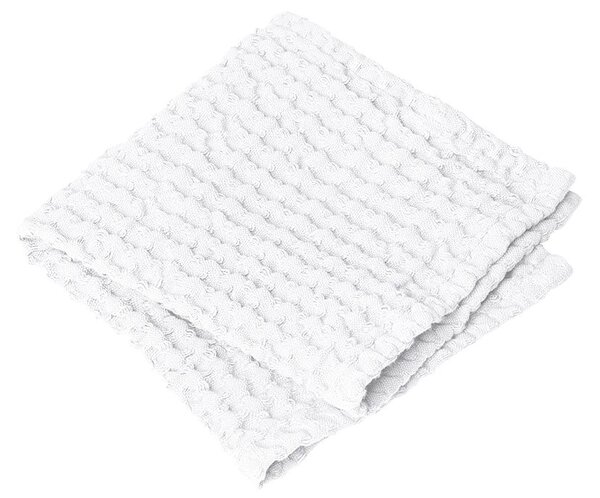 Białe bawełniane ręczniki waflowe zestaw 2 szt. 30x30 cm Caro – Blomus
