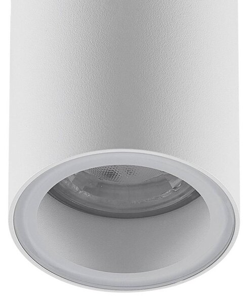 Deko-Light Downlight CAN, biały, IP44, Ø 6 cm, metal, GU10 możliwość ściemniania, biały / opal, łazienka, aluminium
