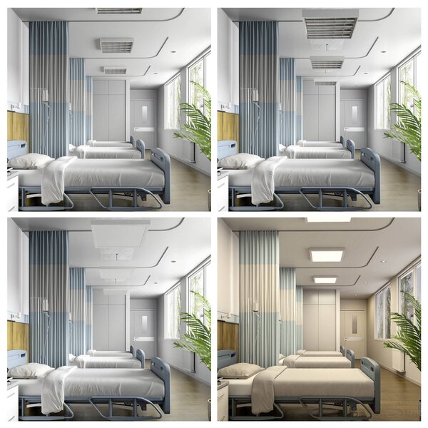 Deko-Light Panel LED PRO OFFICE SANO, możliwość ściemniania, biały / opal, biuro, aluminium