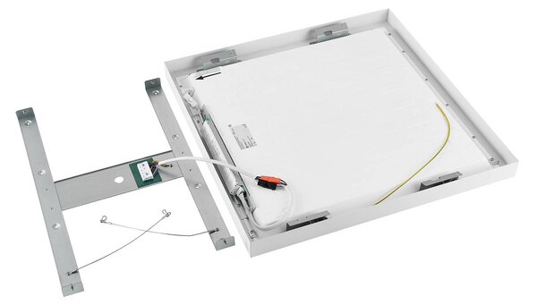 Deko-Light Panel LED PRO OFFICE SANO, możliwość ściemniania, biały / opal, biuro, aluminium
