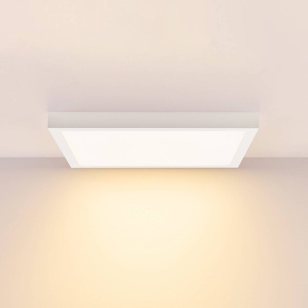 Deko-Light Panel LED PRO OFFICE SANO, możliwość ściemniania, biały / opal, biuro, aluminium
