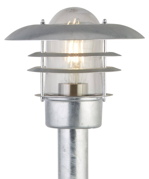 Searchlight Słupek oświetleniowy X Conrad, możliwość ściemniania, chromowy / srebrny, metal