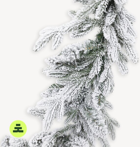 Girlanda ośnieżona 50 LED 180 cm