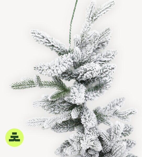 Girlanda ośnieżona 50 LED 180 cm