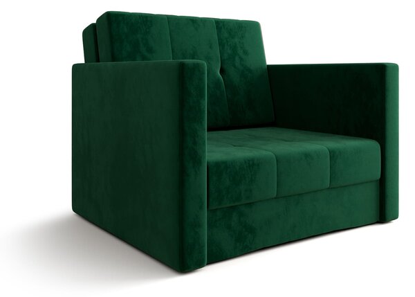 Darmowa dostawa Kanapa Sofa "Tola" 1 z funkcją spania 100 cm Green