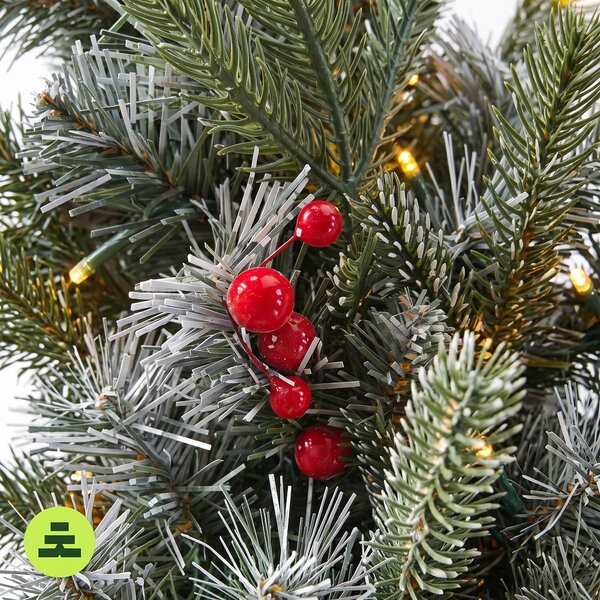 Girlanda Ośnieżona Ozdobiona 50 LED 180 cm