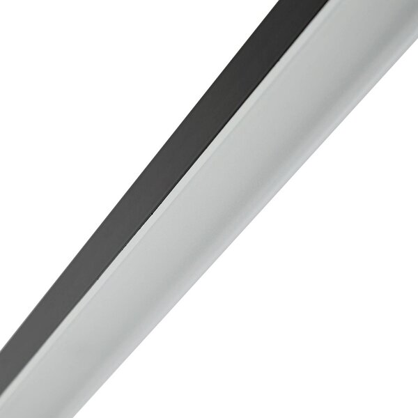 Lampa wisząca Solvar Lucande, możliwość ściemniania, czarny, salon / jadalnia, metal, nowoczesny