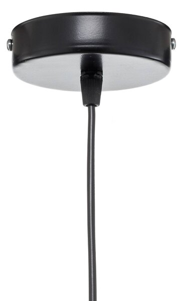 Lampa wisząca Roller Euluna, możliwość ściemniania, czarny, salon / jadalnia, tkanina / materiał / jedwab, nowoczesny