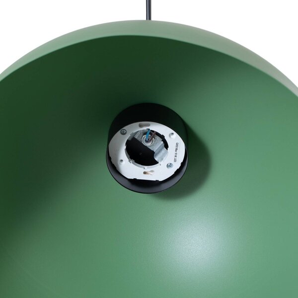Lampa wisząca Lunaro EMIBIG LIGHTING, możliwość ściemniania, zielony, salon / jadalnia, metal, nowoczesny