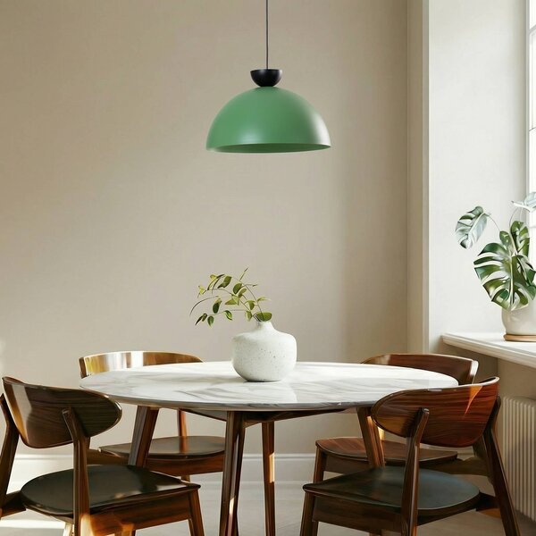Lampa wisząca Lunaro EMIBIG LIGHTING, możliwość ściemniania, zielony, salon / jadalnia, metal, nowoczesny