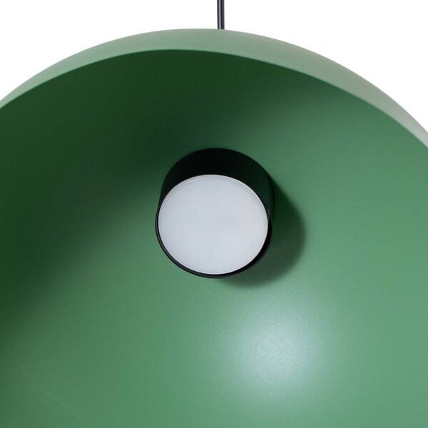Lampa wisząca Lunaro EMIBIG LIGHTING, możliwość ściemniania, zielony, salon / jadalnia, metal, nowoczesny