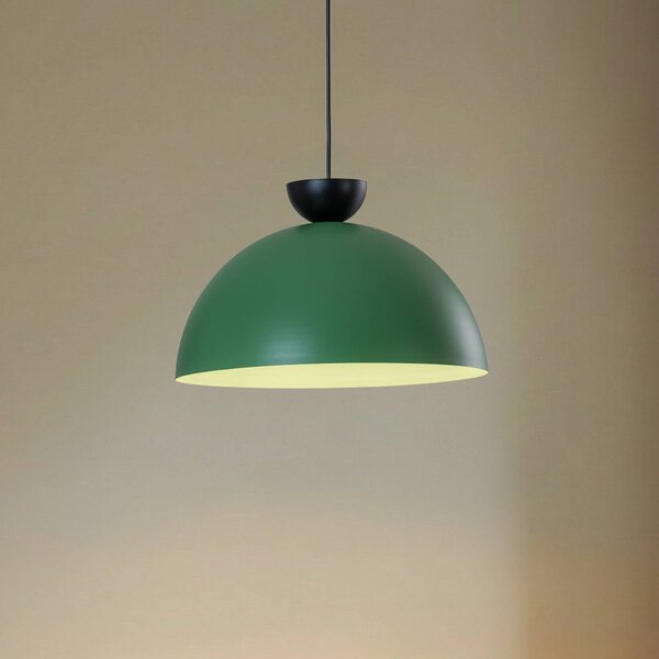 Lampa wisząca Lunaro EMIBIG LIGHTING, możliwość ściemniania, zielony, salon / jadalnia, metal, nowoczesny