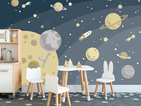 Tapeta niezwykła podróż w kosmos