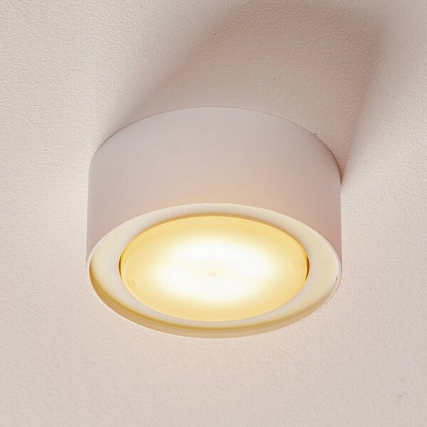 Lampa sufitowa Flea Nowodvorski Lighting, możliwość ściemniania, biały / opal, salon / jadalnia, metal