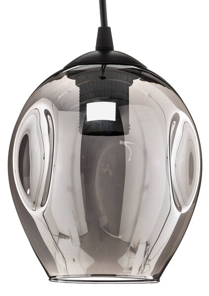 Lampa wisząca szklana Starla EMIBIG LIGHTING, możliwość ściemniania, czarny, salon / jadalnia, szkło, nowoczesny