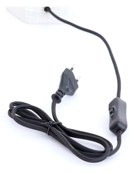 Biała lampa stołowa z tekstylnym kloszem (wysokość 50 cm) Musaby – Light & Living