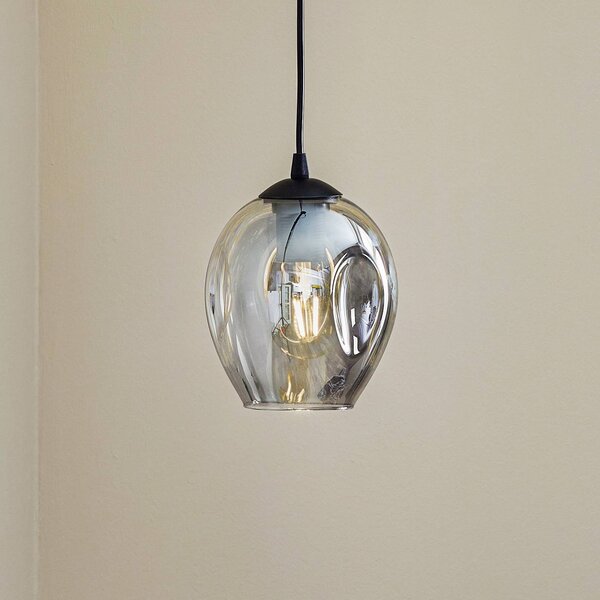 Lampa wisząca szklana Starla EMIBIG LIGHTING, możliwość ściemniania, czarny, salon / jadalnia, szkło, nowoczesny