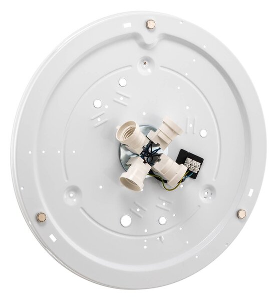 Lampa sufitowa Linobianco TK Lighting, możliwość ściemniania, brązowy / rdzawy, salon / jadalnia, tkanina / materiał / jedwab, nowoczesny