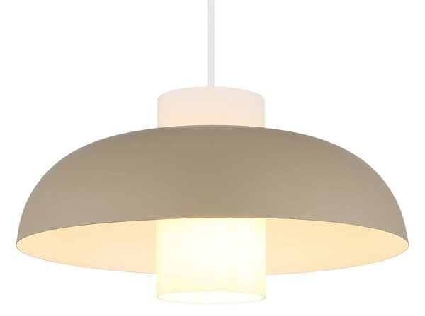 Globo Lampa wisząca Lowe, możliwość ściemniania, kremowy / amber, salon / jadalnia, metal, nowoczesny