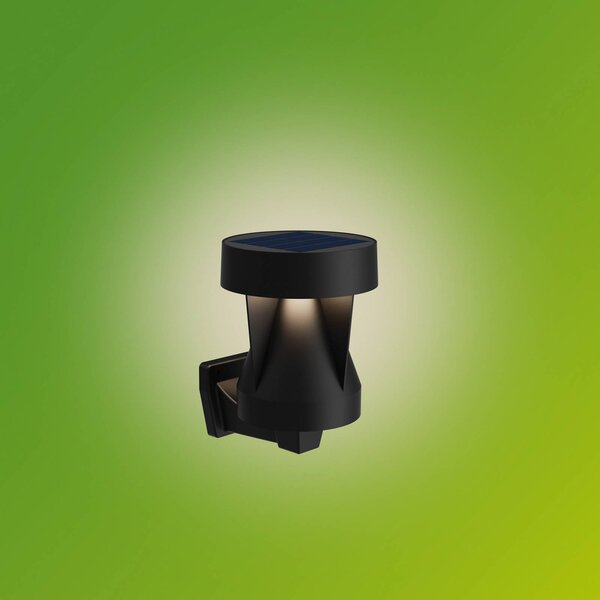 Philips Kinkiet zewnętrzny LED Avery, czarny, IP44 Avery, czarny, tworzywo sztuczne