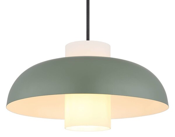 Globo Lampa wisząca Lowe, możliwość ściemniania, zielony, salon / jadalnia, metal, nowoczesny