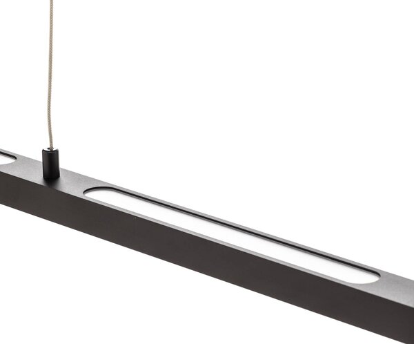 Paulmann Lampa wisząca Lento, możliwość ściemniania, czarny, salon / jadalnia, aluminium, nowoczesny