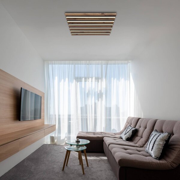 Globo Lampa sufitowa Hayden, czarny, salon / jadalnia, aluminium