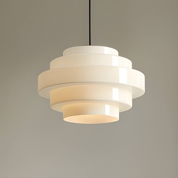 Lampa wisząca Filo ALDEX, możliwość ściemniania, biały / opal, salon / jadalnia, szkło, skandynawski