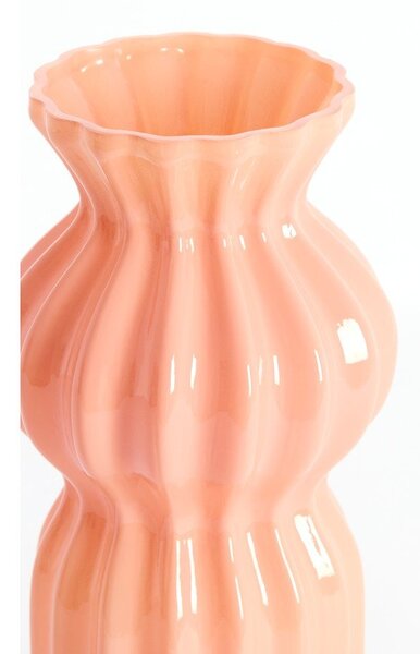 Różowy szklany wazon (wysokość 28 cm) Terento – Light & Living