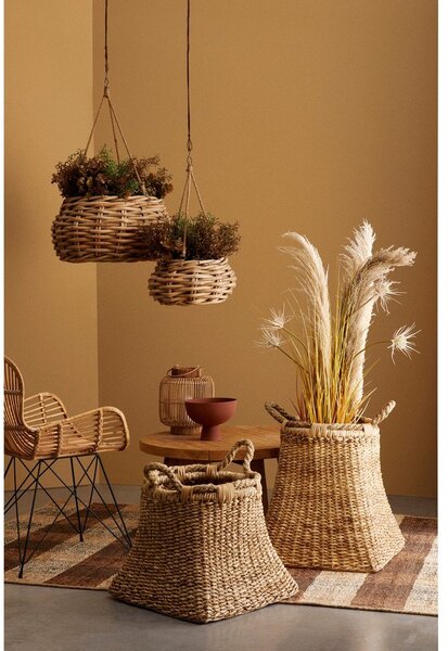 Rattanowy fotel ogrodowy w naturalnym kolorze Casilda – Bizzotto