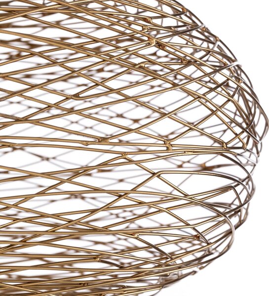 Lampa sufitowa Kaviya Lindby, możliwość ściemniania, mosiężny / złoty, salon / jadalnia, metal, design