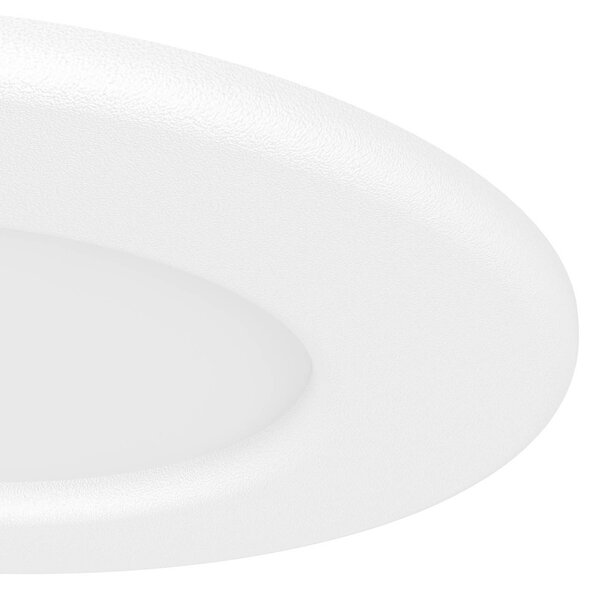 EGLO connect oprawa wpuszczana LED Fueva 6-Z, biała, zestaw 3 szt możliwość ściemniania, biały / opal, salon / jadalnia, tworzywo sztuczne, nowoczesny