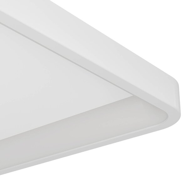 EGLO connect Inteligentna lampa sufitowa Loretello-Z, możliwość ściemniania, biały / opal, salon / jadalnia, metal, nowoczesny