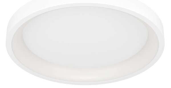 EGLO connect Inteligentna lampa sufitowa Loretello-Z, możliwość ściemniania, biały / opal, salon / jadalnia, metal, nowoczesny