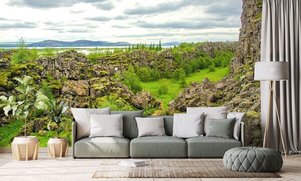 Fototapeta Park Narodowy Thingvellir