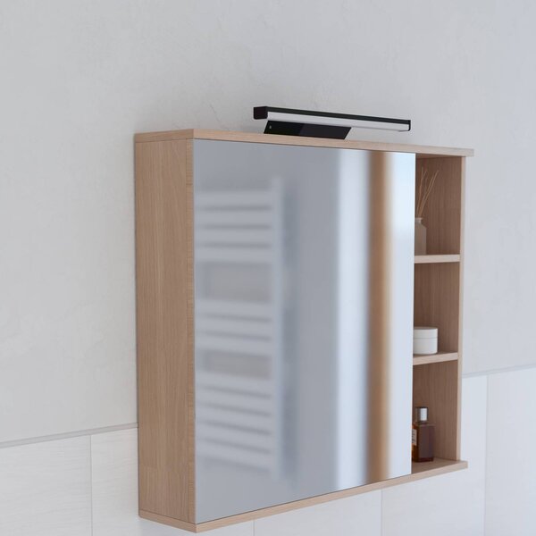EGLO connect Smart-LED-oświetlenie lustra Regello-Z, czarny możliwość ściemniania, czarny, łazienka, aluminium, nowoczesny