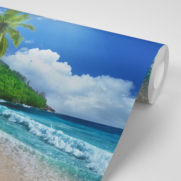 Fototapeta piękna plaża na wyspie Seszele
